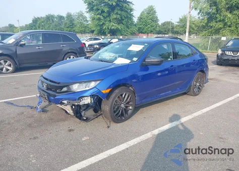 2020 Honda Civic Sport из США, поврежденный, VIN SHHFK7H4XLU410328